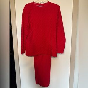 Blair VINTAGE Red 2 Pc. Small Set